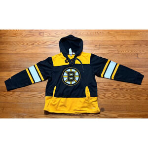 Mid-2010s Reebok Era Boston Bruins Face Off Collection Hoodie Men’s Large